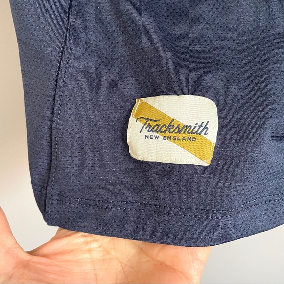 Tracksmith Navy Blue Session Tee - Medium - Picture 4 of 12